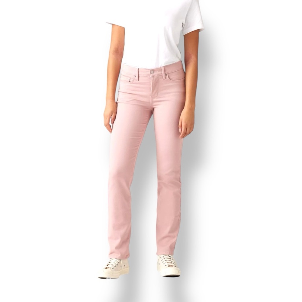 Levi's Women's Blush • Pale Pink • Straight Leg Jeans